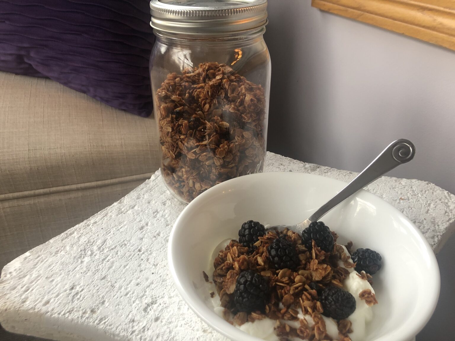 Ginger Molasses Granola Niki Kubiak