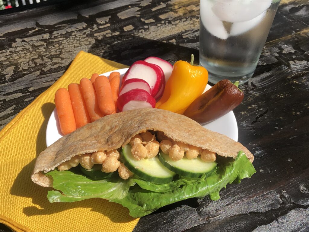 Lazy Hummus Pita Pocket Niki Kubiak