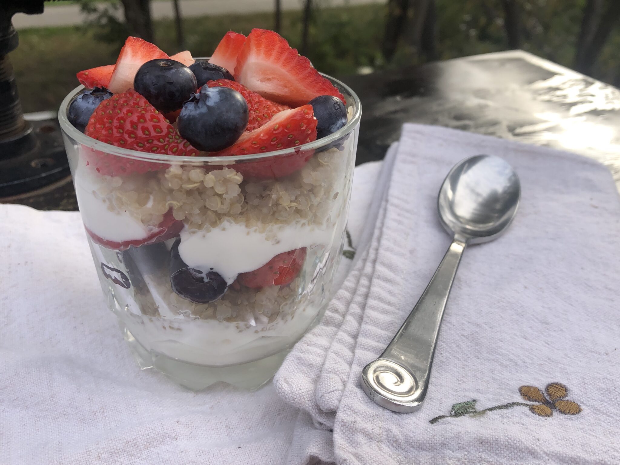 Quinoa Yogurt Parfait Niki Kubiak