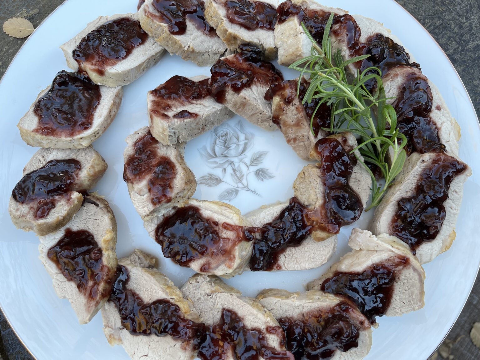 Pork Tenderloin with Blackberry Sauce Niki Kubiak